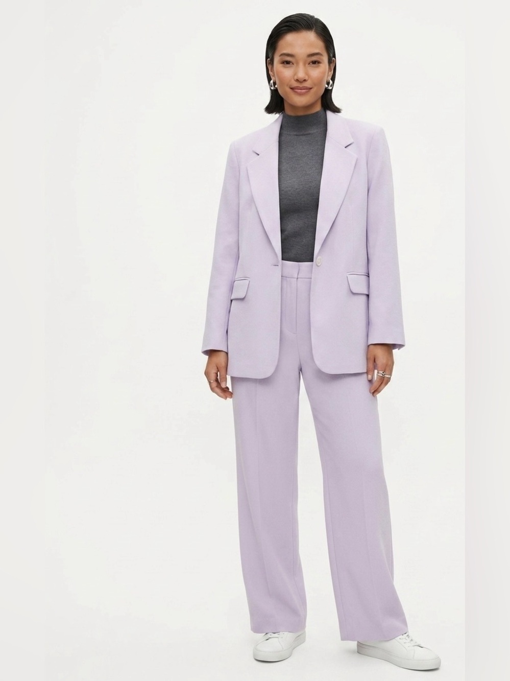 Vince Camuto $149 NWT P2P 21-23” Etherealdawn Blazer in Wisteria Purple Sz 14